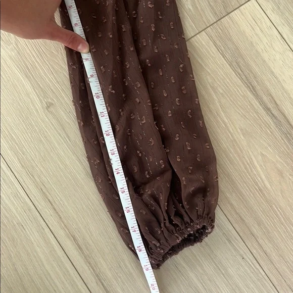 ASOS Brown Long Sleeve Dress - Picture 11 of 15